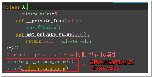 Python面向對象程序設計之私有變量，私有方法原理與用法分析