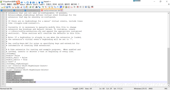 Python3.7.0 Shell添加清屏快捷鍵的實現示例
