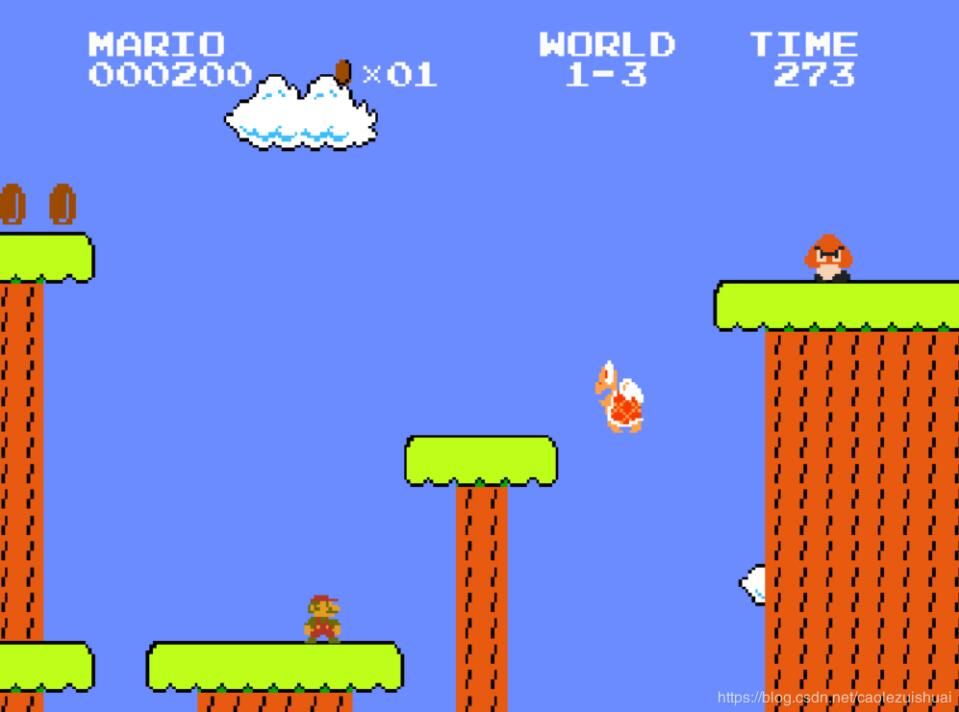 python實現(xiàn)超級馬里奧