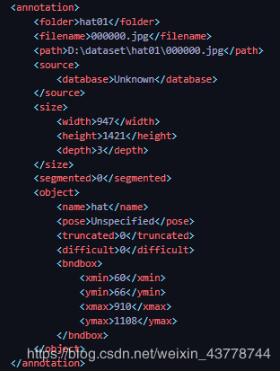 python 截取XML中bndbox的坐標中的圖像,另存為jpg的實例