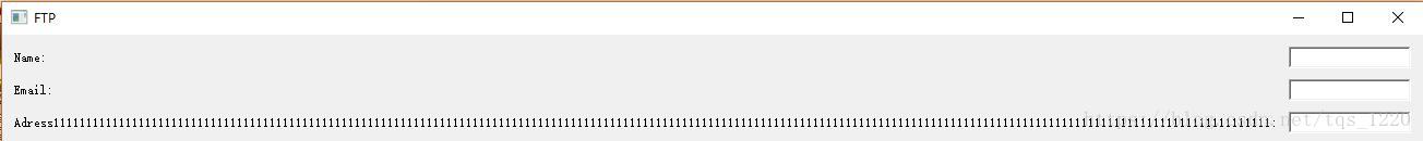 python GUI庫圖形界面開發之PyQt5表單布局控件QFormLayout詳細使用方法與實例