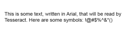Python通過Tesseract庫實現文字識別