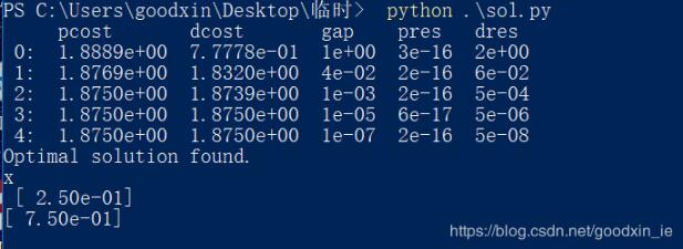 使用python求解二次規劃的問題