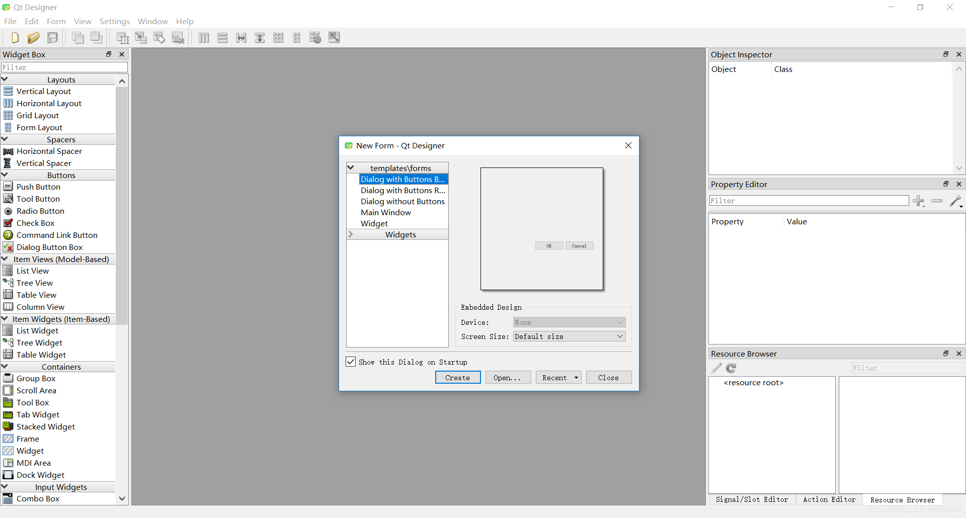 python GUI庫圖形界面開發(fā)之PyQt5 Qt Designer工具(Qt設(shè)計(jì)師)詳細(xì)使用方法及Designer ui文件轉(zhuǎn)py文件方法