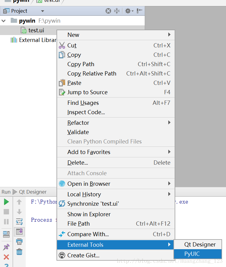 python GUI庫圖形界面開發之PyQt5開發環境配置與基礎使用