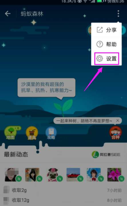 螞蟻森林怎么關(guān)閉 關(guān)閉螞蟻森林圖文教程