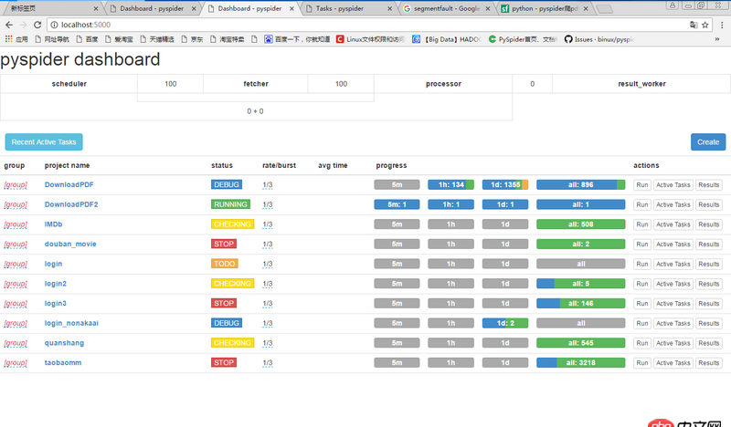 python - pyspider爬pdf爬了一小段時(shí)間后就不動(dòng)了