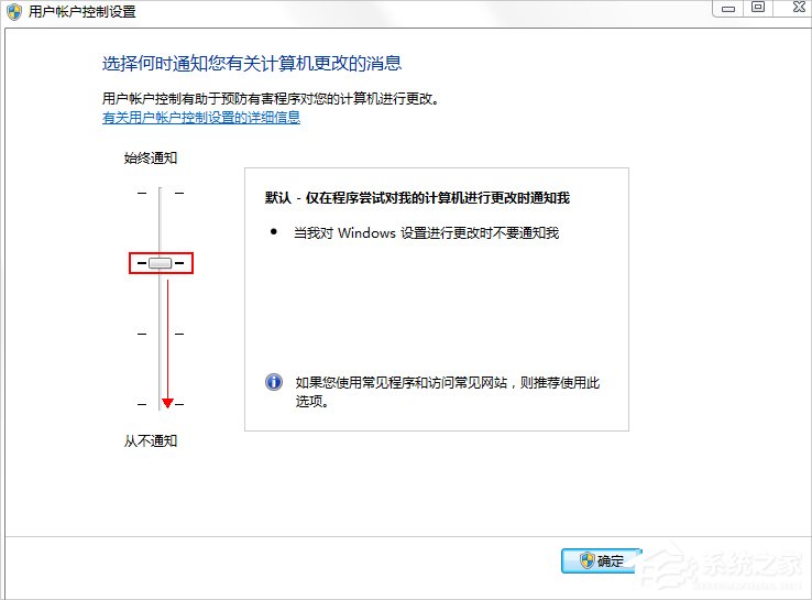 Win7用戶(hù)賬戶(hù)控制怎么取消？