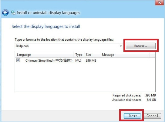 Win8語言包怎么安裝？