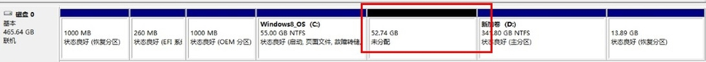 Windows8系統無損分區的方法