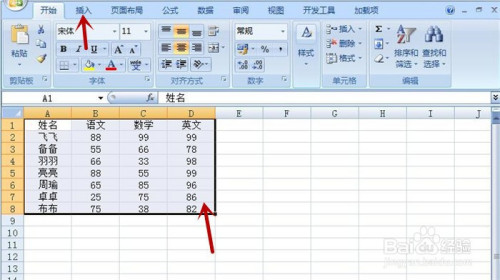 如何使用Excel做出散點統計圖