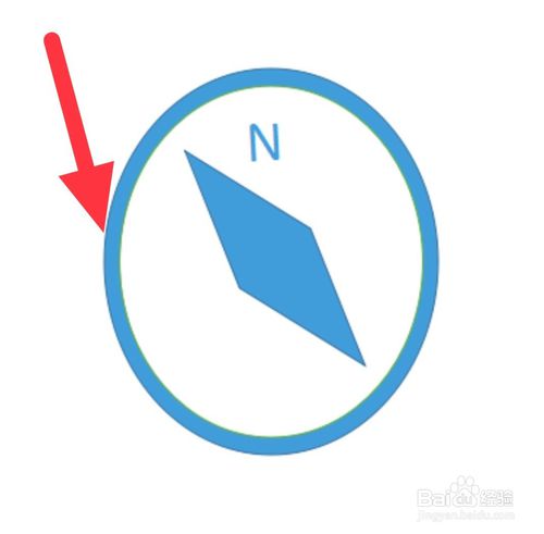 PPT如何設計指南針圖標