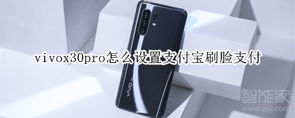 vivox30pro如何設置支付寶刷臉支付