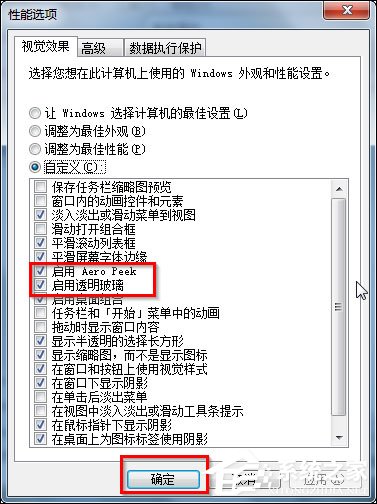 Win7 Aero特效怎么打開？Win7開啟Aero特效的方法