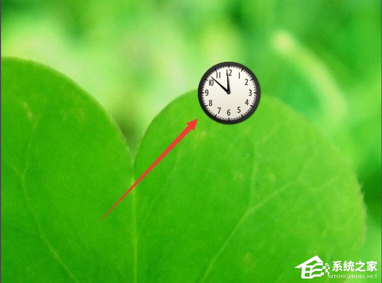 Win7怎么添加桌面時鐘日歷？