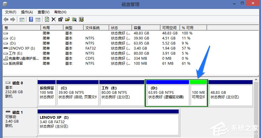 Win8系統怎么進行磁盤管理？
