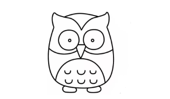 qq畫圖紅包貓頭鷹怎么畫？QQ紅包貓頭鷹畫法分享