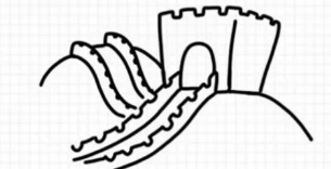 qq畫圖紅包長城怎么畫？QQ畫圖紅包長城畫法分享