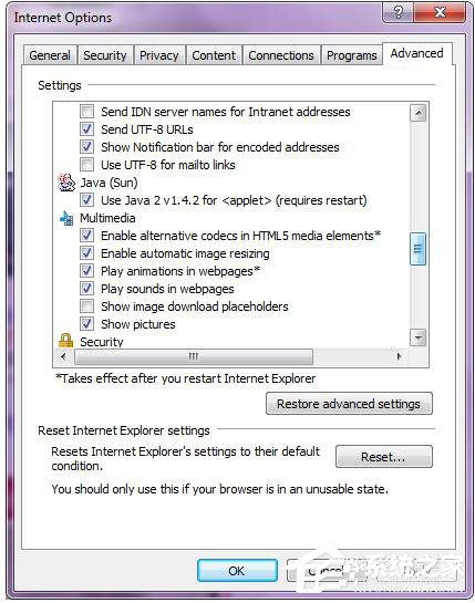 Win7網頁圖片打不開怎么辦？