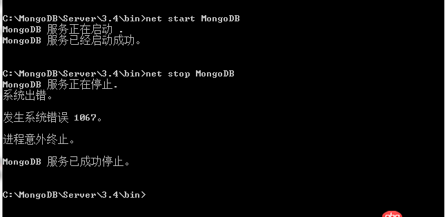python - mongoDB無法正常啟動