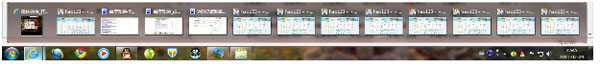 Win7任務(wù)欄同類(lèi)型預(yù)覽窗口為什么只能顯示10個(gè)？