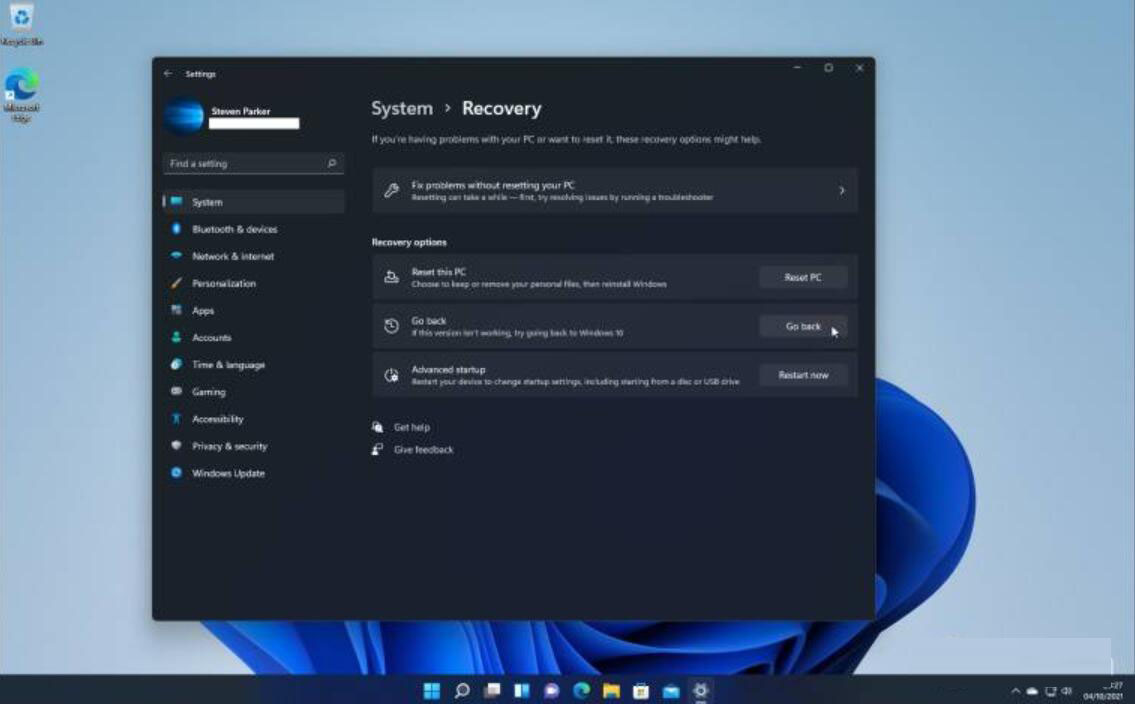 Win11怎么恢復(fù)Win10而不影響文件