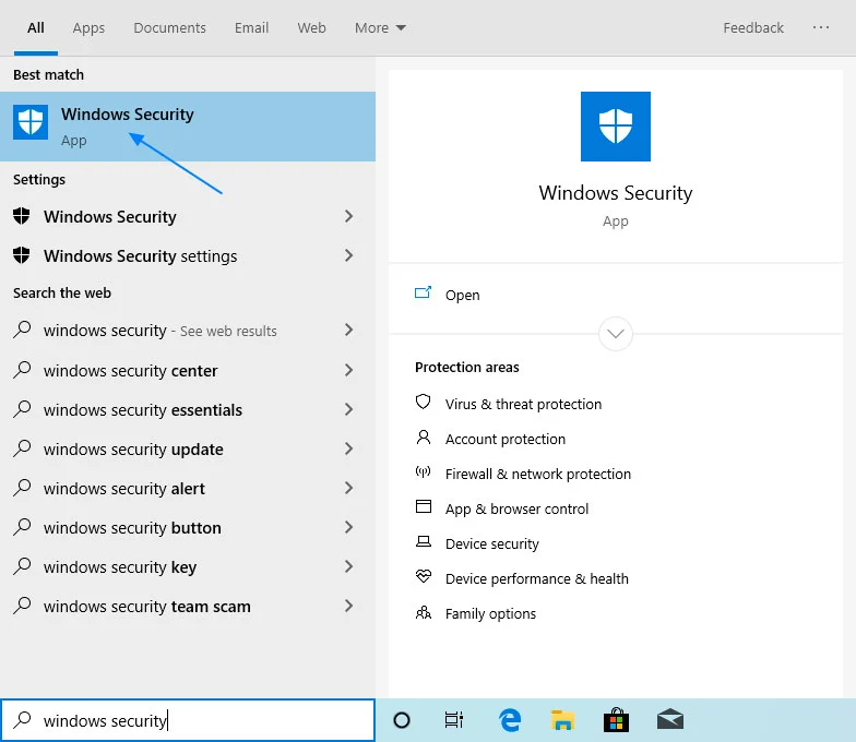 怎么知道Win10電腦中Microsoft Defender版本？