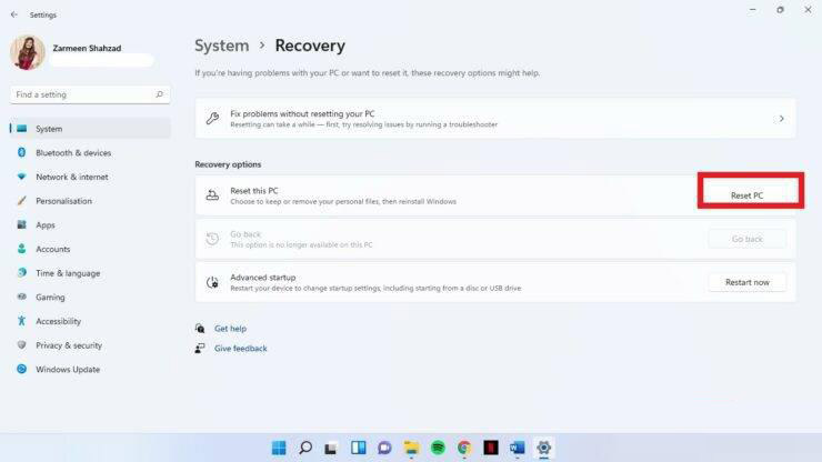 Win11怎么恢復出廠設置 Win11系統恢復出廠設置詳細教程