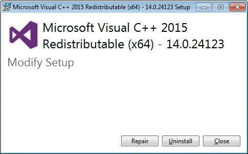 Win10電腦運(yùn)行程序缺少M(fèi)icrosoft Visual C++ 2015 Runtime怎么辦？