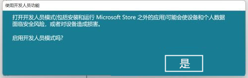 Win11怎么開啟開發者選項？Win11打開開發人員選項教程