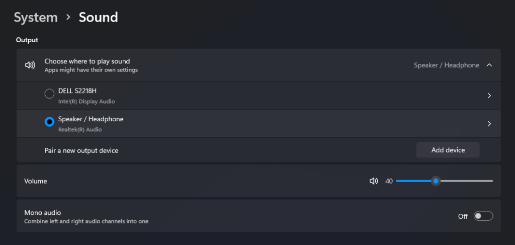 如何更改Win11上的默認音頻輸出？默認音頻輸出設(shè)置方法