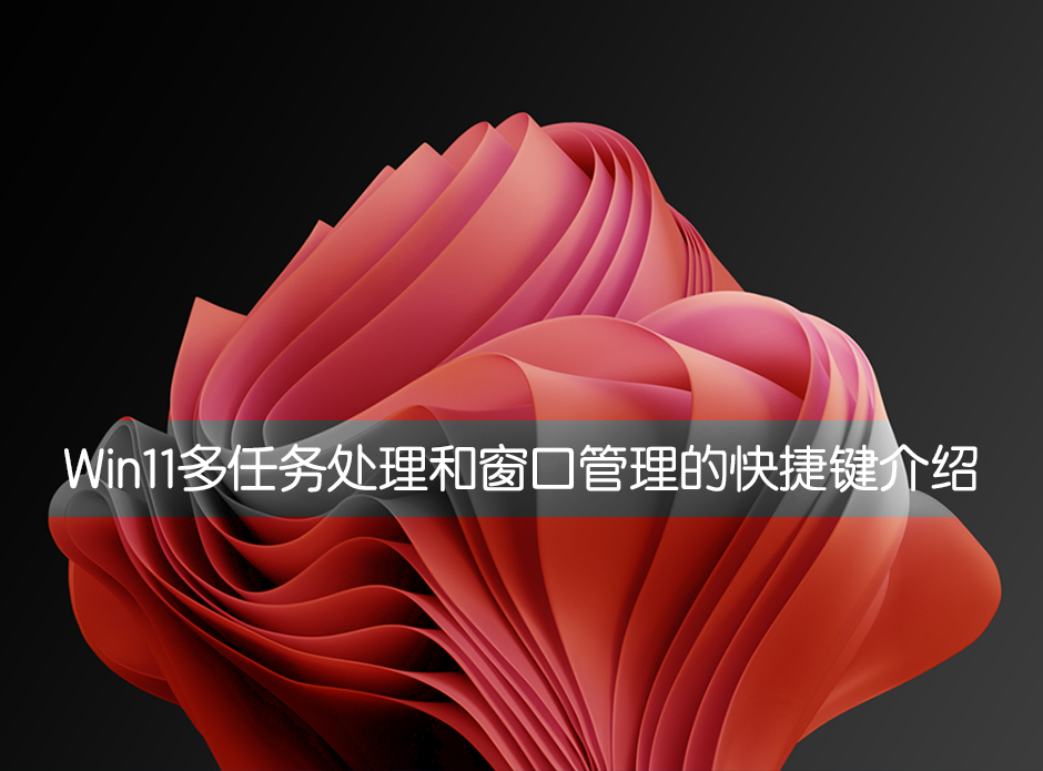 Win11多任務(wù)處理和窗口管理的快捷鍵介紹
