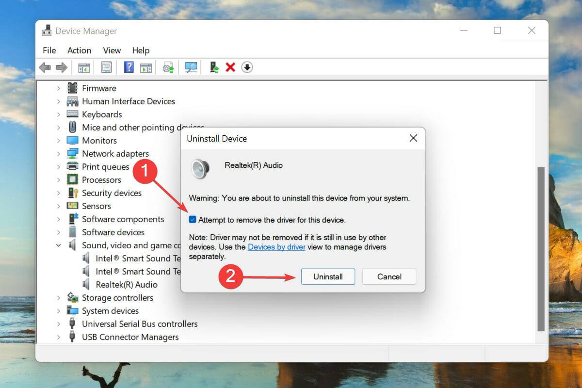 Windows 11如何重新安裝音頻驅動程序？