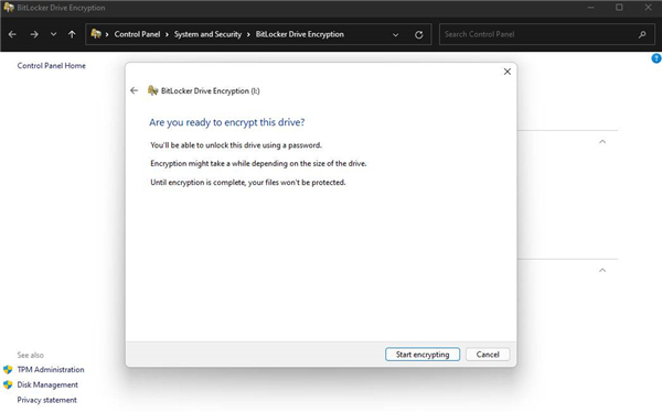 Win11如何快速加密硬盤？教你Win11上快速加密硬盤的方法