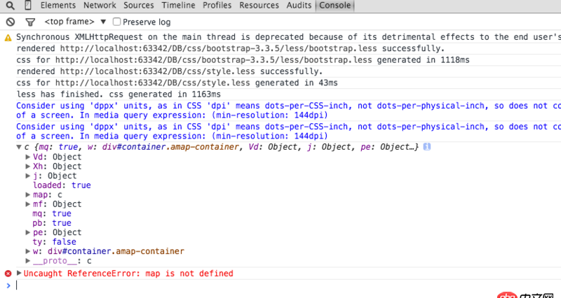 angular.js - angularjs中添加高德地圖API，地圖顯示不正常，控制臺報錯，何解？
