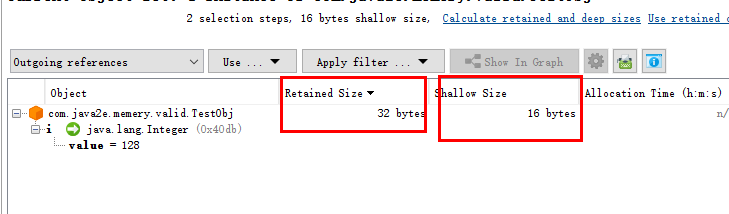 java boolean占用內存大小說明