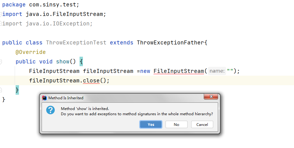 詳解Java的Exception異常機制