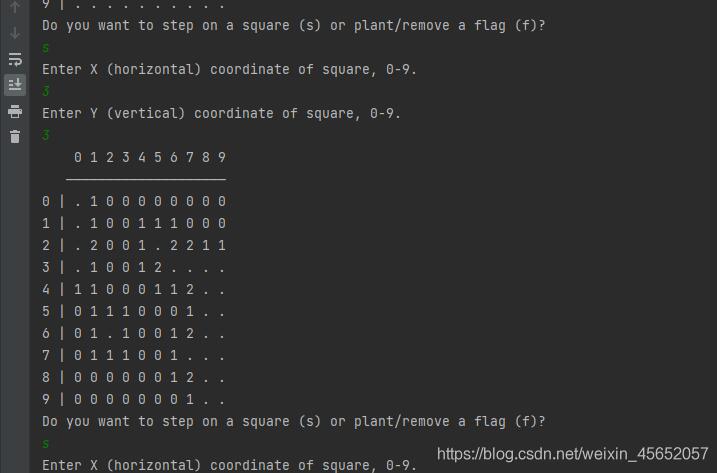 java實現簡單的掃雷小游戲