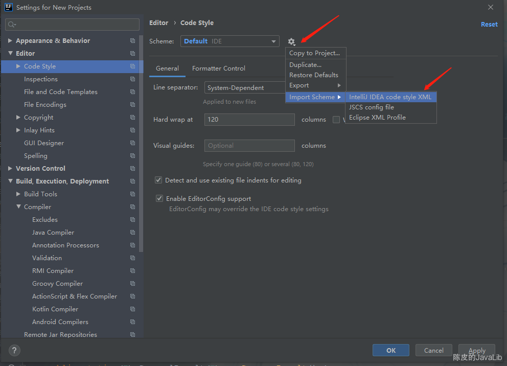 Java黑科技之通過Google Java Style 文件配置IDEA和Ecplise代碼風格