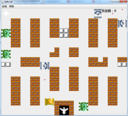 Java Swing實現坦克大戰(zhàn)游戲