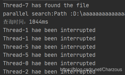 Java并發(Runnable+Thread)實現硬盤文件搜索功能