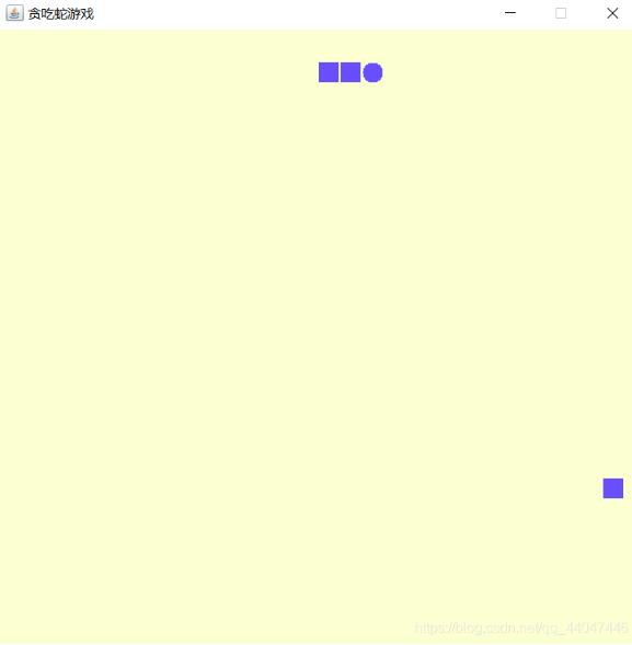 java實(shí)現(xiàn)簡易貪吃蛇游戲