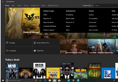 內容細分 微軟Windows10應用商城或將新增分類菜單！
