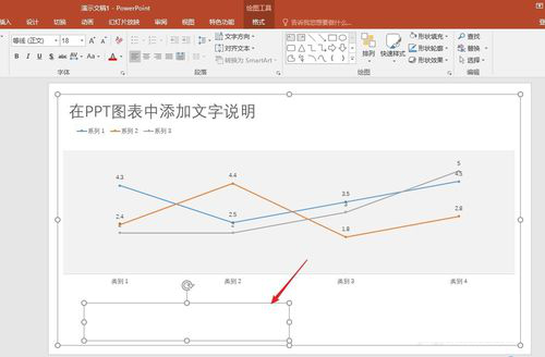 PPT圖表里怎么添加文本說明？添加文本說明的方法分享
