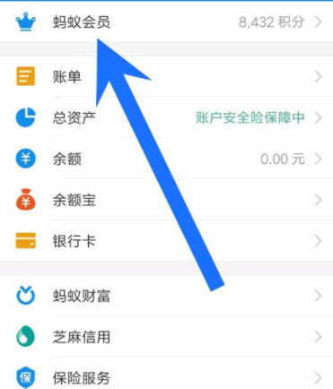 支付寶如何查看螞蟻會員積分？螞蟻會員積分查看步驟介紹