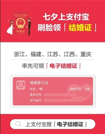 支付寶怎么領電子結婚證 電子結婚證領取方式大全