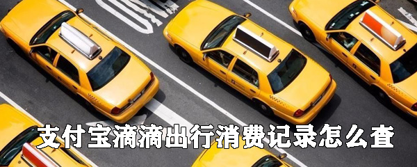 支付寶滴滴出行消費(fèi)記錄怎么查_消費(fèi)記錄查看方式全覽