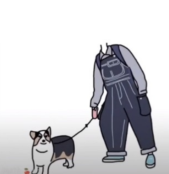 抖音一個人牽狗圖片怎么制作?一個人牽狗素材圖片制作方法教程