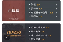 豆瓣查看排行榜方法講解