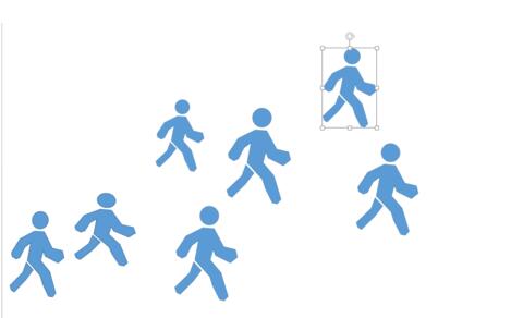 PPT繪制人形圖形圖案的操作方法